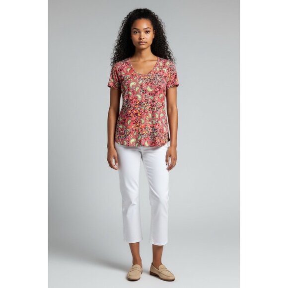 LuLaRoe Top In A Multi-Color Patterned Top - Picture 1 of 6